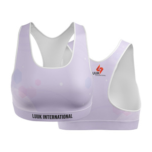 Soutien-gorge de sport sublimé de haute qualité pour femmes, séchage rapide, pour fitness, yoga et entraînement, vêtements de sport OEM en gros - Product Image 6