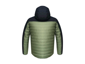 Premium Men's Eco-Friendly Front Logo Puffer Jacket Custom Stylish Casual Long Sleeve <b>Winter</b> Coat Insulated Outdoor Sport <b>Wear</b> - Product Image 3