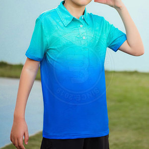 Chemises polo de golf pour jeunes, dernier design, pour garçons et filles, tissu tricoté confortable, pour les séances d'entraînement, les clubs sportifs, les activités du week-end - Product Image 5