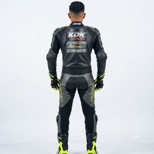 Traje de Carreras Ramaha Premium para Hombre, 1 Pieza, Cuero Vacuno/Canguro Genuino, Estilo MotoCP, Mono de Carreras, Nivel de Protección 2 - Product Image 2