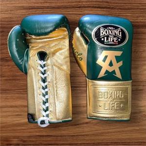 Guantes de MMA de Cuero Genuino para Entrenamiento y Combate, Guantes de Boxeo No Boxing No Life - Product Image 3