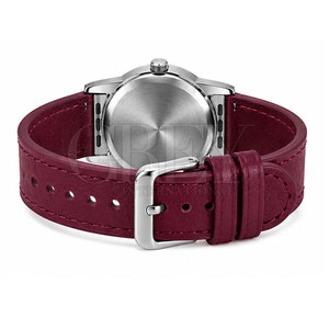 Bracelets de montre en cuir véritable, boucle à dégagement rapide, texture lisse, ajustement sûr, décontracté, quotidien, matériau flexible, confortable - Product Image 2