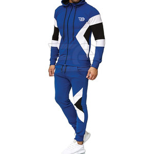 ชุดวอร์มมีฮู้ดซิปสำหรับผู้ชายสุดเทรนดี้ เหมาะสำหรับออกกำลังกาย วิ่ง เทรนนิ่ง ฟิตเนส จ็อกกิ้ง เนื้อผ้าเบาสบาย - Product Image 4