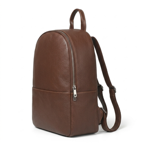 Sac à dos en cuir décontracté unisexe de haute qualité, fermeture éclair noire, sangle réglable, léger, résistant à l'eau, pour le travail et les voyages - Product Image 5