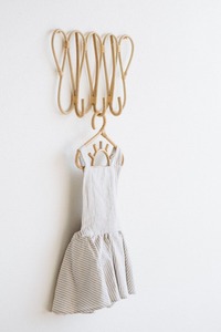 Simple Natural Rattan <b>Wall</b> <b>Hanging</b> Shelves Vertical Pattern for Kids Furniture Nursery Room Home Decoration - Product Image 4