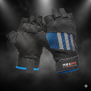 Guantes Deportivos Rexfit para Hombre, Guantes de Entrenamiento con Agarre de Silicona en Toda la Palma, Guantes Transpirables para Levantamiento de Pesas y Entrenamiento Físico - Product Image 3