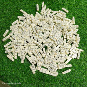 Dado de 4 caras hecho a mano con hueso de búfalo blanco, ecológico, accesorio de juego a precio económico - Product Image 3