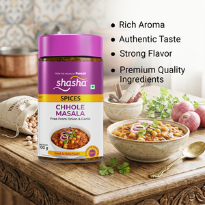 Shasha Chhole Masala 100g Jar - Product Image 4