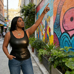 ลดราคาสุดฮอต! ชุดเสื้อกล้ามสีดำล้วน 4 ชิ้นสำหรับผู้หญิงจาก Temu เสื้อแขนกุดแบบลำลองสำหรับใส่ทุกวัน - Product Image 2