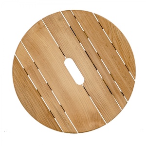 Mesa de Comedor Redonda de Madera, Estilo Escandinavo, Diseño Moderno, Muebles de Madera Maciza Estables para el Hogar - Product Image 3