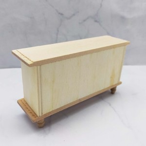 Aparador de Madera en Miniatura 1:12, Muebles para Casa de Muñecas, Cómoda para Decoración de Casa de Muñecas, Regalo - Product Image 6