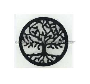 Posavasos de fundición de aluminio dorado de Metal en forma de fruta Posavasos de té de mesa de alta calidad por decoración IMPEX - Product Image 4