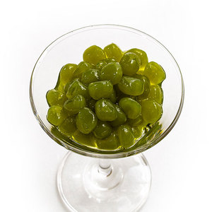 Billes de gelée de matcha cristallisées - Ingrédients pour bubble tea en provenance de Taïwan pour desserts et friandises glacées - Product Image 3