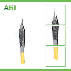 คีมจับเนื้อเยื่อ Adson คุณภาพสูง ผลิตจากสแตนเลสสตีล TC 1x2 ฟัน คีมผ่าตัด รุ่นใหม่ ขายดี สำหรับมืออาชีพ - Product Image 3