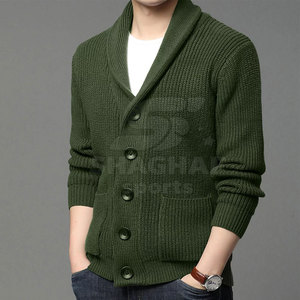 Cárdigan para hombre de tela suave, manga larga, ligero, informal, cómodo, conjunto sencillo - Product Image 2