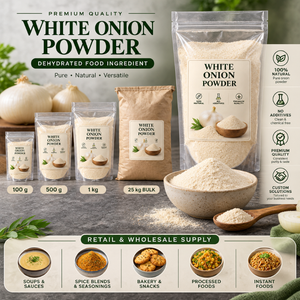 Polvo de Cebolla Blanca Natural |   Polvo de Cebolla Deshidratado para Procesamiento de Alimentos, Condimento, Venta al por Mayor, Empaquetado a Granel, Suministro Global para Exportación - Product Image 5