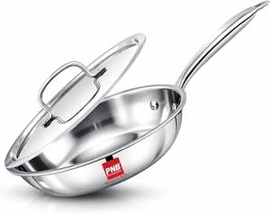 Sartén de Acero Inoxidable con Doble Asa, Compatible con Inducción, Acabado Espejo, para Cocina - Product Image 6