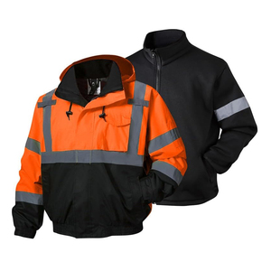 Custom <b>Winter</b> Safety Jacket Durable High Visibility Uniform Premium Manufacturer Bulk Production - Product Image 6