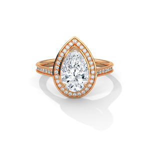 Bague en or 14 carats avec diamant de laboratoire, bague de fiançailles classique en or massif 18 carats pour femme, certifiée IGI, bague de fiançailles, anniversaire - Product Image 3