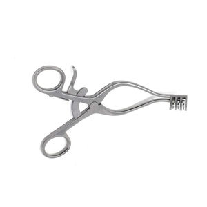 Retractor Mastoideo 4x4 con Dientes Afilados, 19mm de Ancho x 12mm de Profundidad, 165mm, Instrumento Quirúrgico Manual, Herramienta Médica - Product Image 5