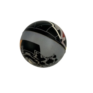 5 cm Heat-Transfer Full Printing Custom Logo Print Promotional Toy PU Super Bouncy Multi-color <b>Soft</b> Foam Jumping Ball for <b>Kids</b> - Product Image 3