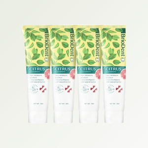 Pasta de dientes blanqueadora Teeth+Whitening, marca coreana K-Beauty Polmedison Briodent Citrus Mint, hecha en Corea, 150g - Product Image 3
