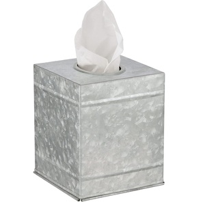 Porte-boîte à mouchoirs en cuivre martelé de haute qualité, distributeur de serviettes en métal moderne pour hôtel, restaurant, décoration intérieure et usage au bureau - Product Image 2