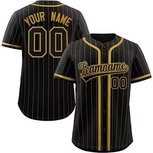 Camiseta de Béisbol Personalizada por Sublimación, Uniforme Transpirable de Poliéster para Hombre, Camiseta de Softbol con Bordado y Estampado en Blanco para la Venta - Product Image 3