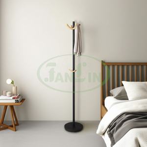 Perchero de Acero Minimalista de Alta Calidad con 6 Ganchos, Acabado Cromado, Mueble Moderno para Sala de Estar, Dormitorio, Oficina, Comedor - Product Image 2