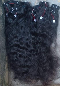 Luxury Raw Indian Human Hair 3 Bundles | Virgin Remy Hair Extensions | Machine Double Weft | Silky Straight <b>Body</b> <b>Wave</b> Curly | - Product Image 4