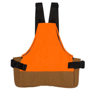 Gilet de chasse Upland avec poches pour cartouches, dos en maille, bretelles réglables, gilet de fauconnerie avec logo personnalisé - Product Image 2