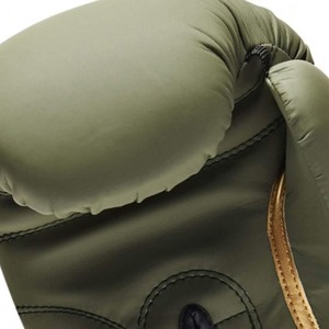 ถุงมือชกมวยหนังวัวคุณภาพสูงแบบกำหนดเอง ออกแบบเองได้ สำหรับมวยไทย MMA ระบายอากาศได้ดี อุปกรณ์ต่อสู้สำหรับเยาวชน - Product Image 5