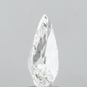 Diamant de laboratoire taille poire, pierre non montée, 3x5mm à 4x6mm, clarté VS1, couleur E - Product Image 4