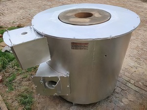 Horno de Fusión de Alúmenes de Aluminio a Gas de 100 KG de Diseño Fijo, Disponible a un Precio Razonable - Product Image 5