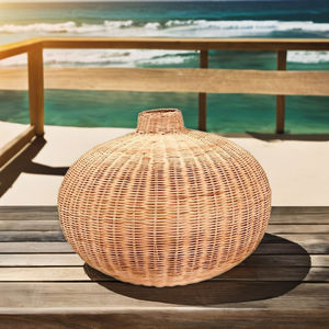 โคมไฟหวายเป็นมิตรกับสิ่งแวดล้อมสำหรับใช้ในโรงแรมร้านอาหารและสถานบันเทิง - Product Image 3