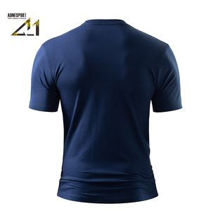 T-shirt décontracté pour homme, coupe classique, 210 g/m², respirant, à manches courtes, avec épaules tombantes et col rond - Product Image 6
