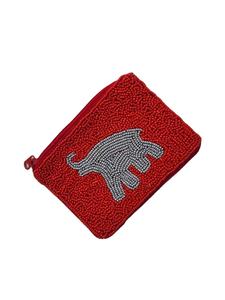 Beautiful Traditional Beaded SIC'EM Embroidery Team/<b>Mascot</b> Small Wallet Bag With Customizing And Cute Appeal By Hiba Enterprises - Product Image 2