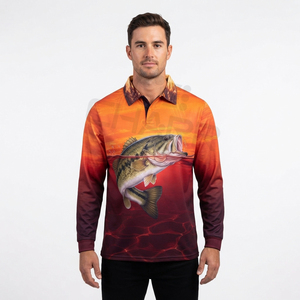 เสื้อโปโลตกปลา CHARR INDUSTRIES UPF 50 ระบายอากาศได้ดี ผลิตจากโพลีเอสเตอร์ 100% แห้งเร็ว ป้องกันแสงแดด น้ำหนักเบา เหมาะสำหรับกิจกรรมกลางแจ้ง - Product Image 1