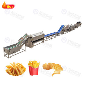 Ligne de production à haut rendement Ligne de production de frites de pommes de terre Frites Ligne de production Chips de pomme de terre - Product Image 5