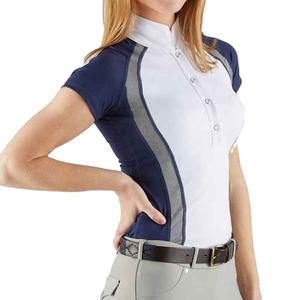 Tissu extensible de qualité supérieure, ultra-élastique, tissage durable, finition lisse, parfait pour les femmes élégantes, chemise d'équitation. - Product Image 1