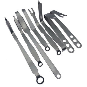 เครื่องมือผ่าตัดข้อเข่าสัตว์เลี้ยงแบบสแตนเลสสตีล ยี่ห้อ WORLD PRECISION SURGICAL พร้อมตะขอเกี่ยวกระดูกและอุปกรณ์งัดข้อ - Product Image 2