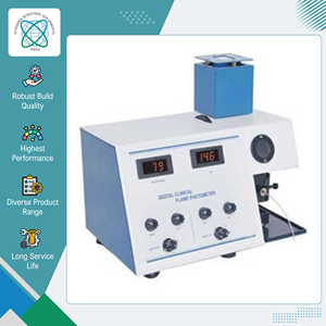 Top Supplier & Exporter Selling Unmatched Quality Digital Flame Photometer (Single Channel) Ideal for Soil Testing Labs - Product Image 2