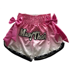 Shorts de Muay Thai Personalizados al por Mayor, Shorts de Boxeo Tailandés con Logotipo Personalizado, Tela de Satén de Alta Calidad para MMA y Kickboxing - Product Image 2