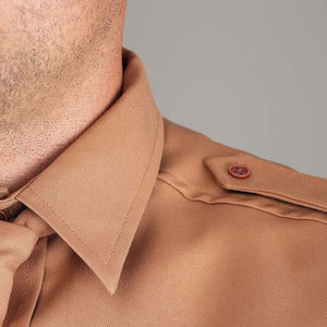 ชุดยูนิฟอร์มรปภ. แบบมืออาชีพ 4 ชิ้น เสื้อเชิ้ตติดกระดุมพร้อมอีโบเล็ต กางเกงขายาวแบบเป็นทางการ พร้อมเนคไทเข้าชุด ชุดทำงาน - Product Image 6