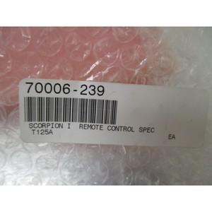 SIMCO 4009242 SCORPION I Télécommande - Équipement et Pièces Semi-conductrices Globales de Confiance - Product Image 4