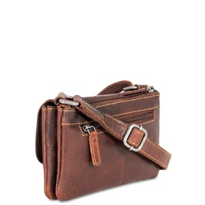 Elegante Bolso de Pecho de Cuero Vintage para Mujer, Bolso Bandolera Marrón, Bolso de Viaje Informal, Envío Rápido - Product Image 4
