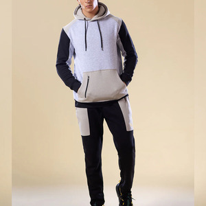 Conjunto Deportivo Casual de 2 Piezas para Hombre, Chaqueta con Cierre de Cremallera y Pantalones con Cintura Elástica, Estampado de Leopardo Jacquard, Spandex/Poliéster, Manga Larga - Product Image 4