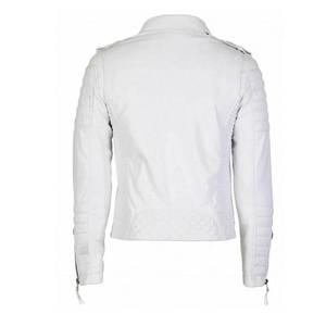 Blouson de moto en cuir pour homme, à capuche, respirant, style décontracté d'été - Product Image 4