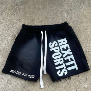 REXFIT SPORTS Shorts de sport sur mesure avec votre propre logo, coupe ajustée pour hommes, shorts de sport, de gym, de course à pied, de basketball, fabricant de shorts pour hommes - Product Image 6