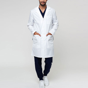 Dernier design personnalisable – Blouse médicale en coton/polyester de haute qualité pour hommes – Uniformes d'hôpital avec détection d'aiguilles - Product Image 4